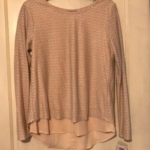 NWT cute pink top